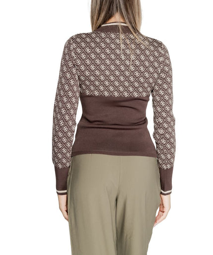 Guess Brown Viscose Sweater