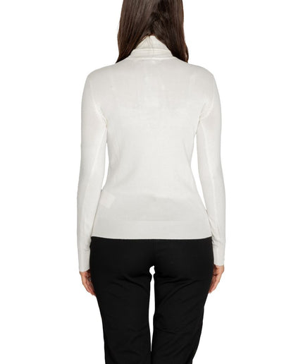 Guess White Viscose Sweater