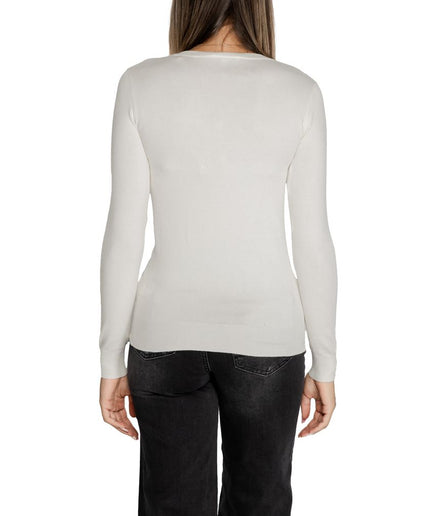 Guess White Viscose Tops & T-Shirt