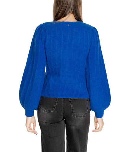 Guess Blue Polyester Sweater