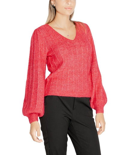 Guess Pink Polyester Sweater