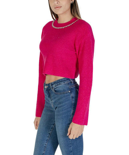 Only Pink Recycled Polyester Sweater