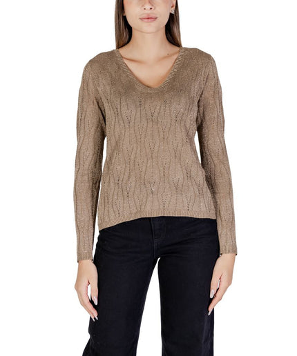 Only Brown Viscose Tops & T-Shirt