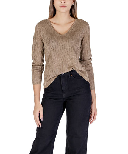 Only Brown Viscose Tops & T-Shirt