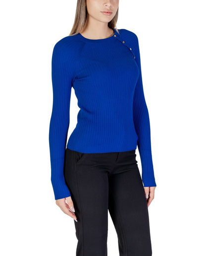 Only Blue Viscose Tops & T-Shirt