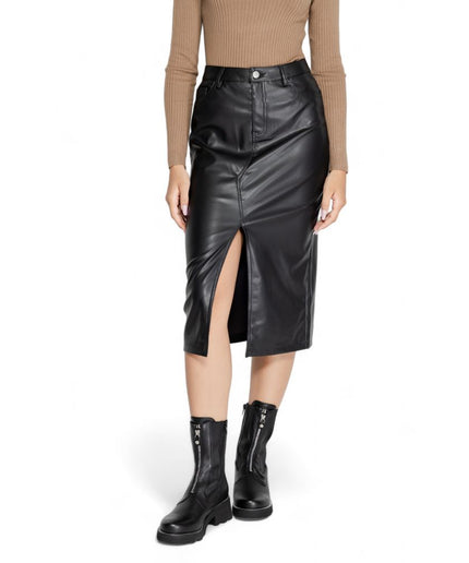 Only Black Polyester Skirt