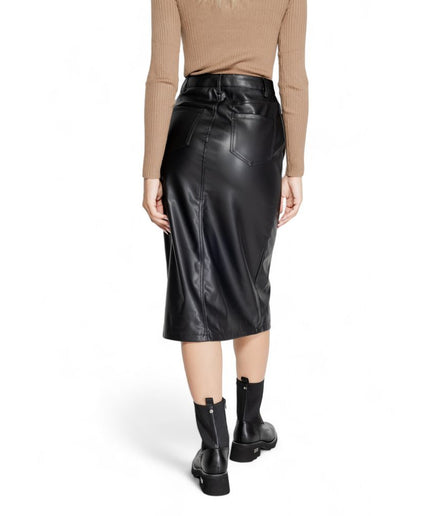 Only Black Polyester Skirt