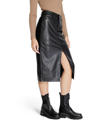 Only Black Polyester Skirt