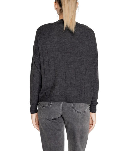 Only Gray Acrylic Sweater