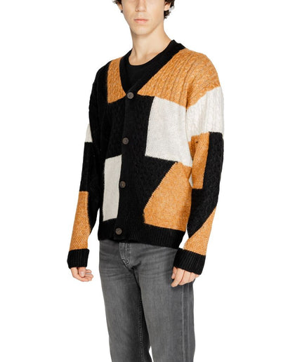 Jack Jones Black Recycled Polyester Cardigan