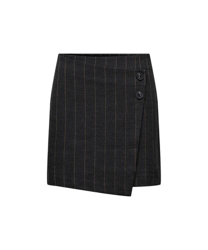 Only Gray Recycled Polyester Skirt