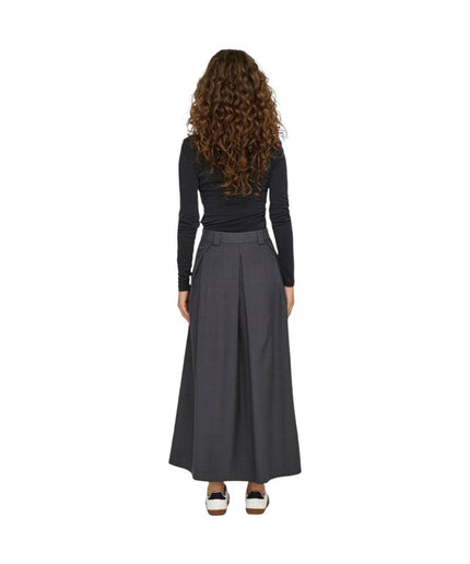 Only Gray Polyester Skirt