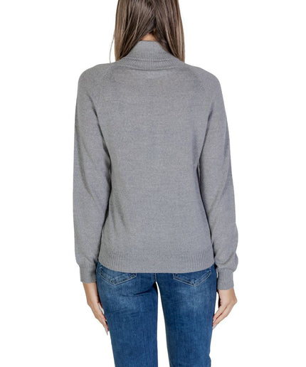 Sandro Ferrone Gray Merino Sweater