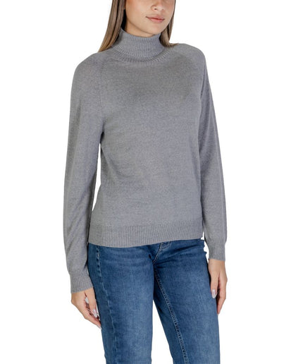 Sandro Ferrone Gray Merino Sweater