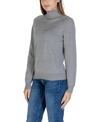 Sandro Ferrone Gray Merino Sweater