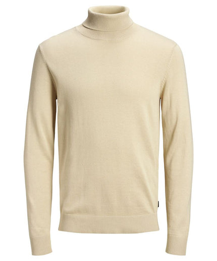 Jack Jones Beige Cotton Sweater