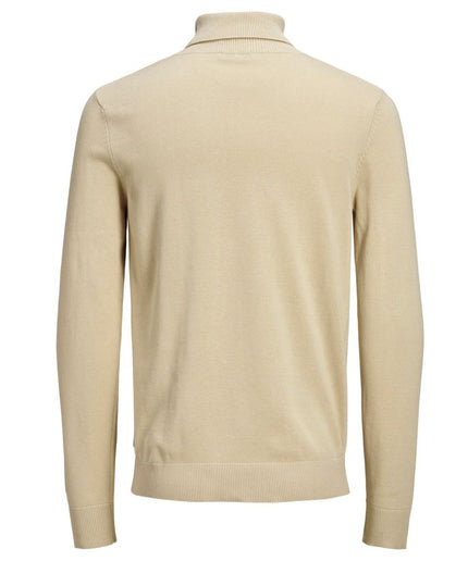 Jack Jones Beige Cotton Sweater