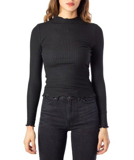 Only Black Polyester Sweater