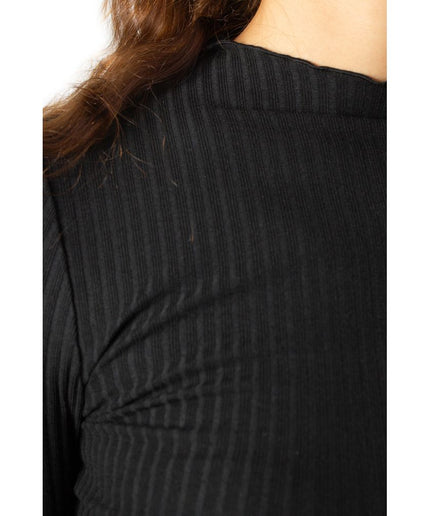 Only Black Polyester Sweater