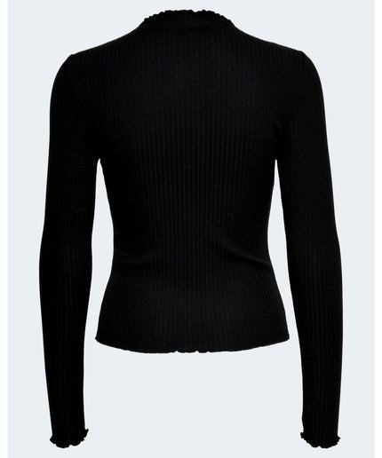 Only Black Polyester Sweater