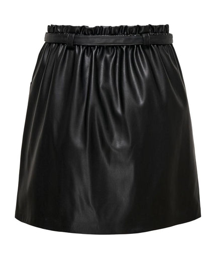 Only Black Polyester Skirt