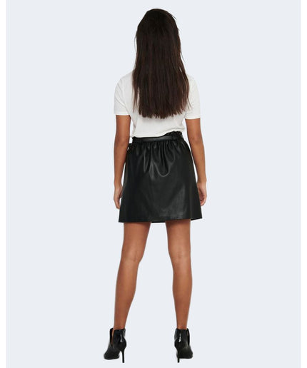 Only Black Polyester Skirt