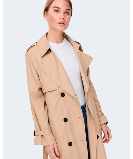 Only Beige Polyester Jackets & Coat