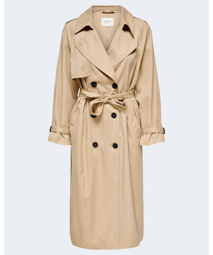 Only Beige Polyester Jackets & Coat