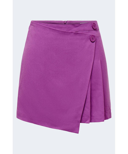 Only Purple Polyester Skirt