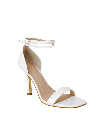 Guess White Polyester Pump