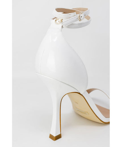 Guess White Polyester Pump