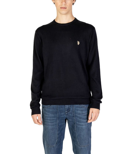 U.S. POLO ASSN. Black Cotton Sweater