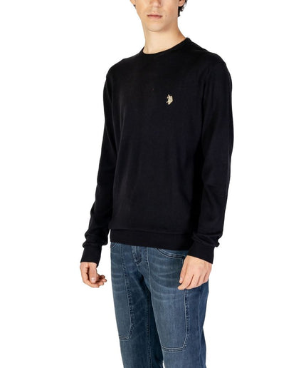 U.S. POLO ASSN. Black Cotton Sweater