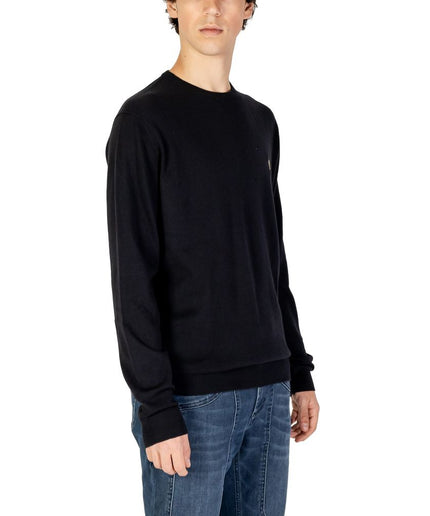 U.S. POLO ASSN. Black Cotton Sweater