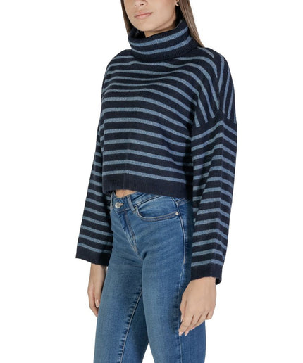 Only Blue Acrylic Sweater