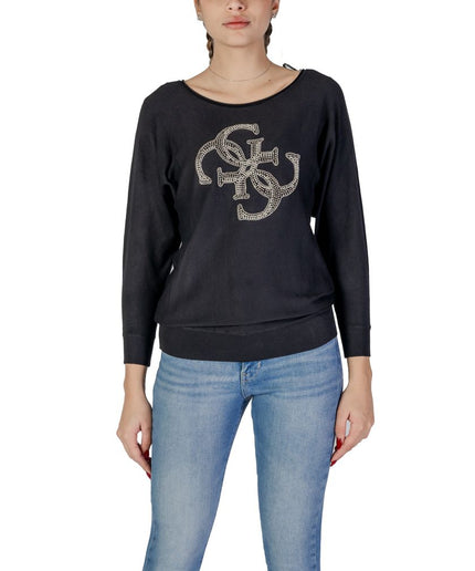 Guess Black Viscose Tops & T-Shirt