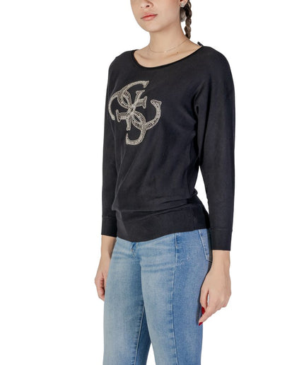 Guess Black Viscose Tops & T-Shirt