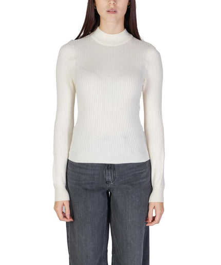 Only Cream Viscose Sweater