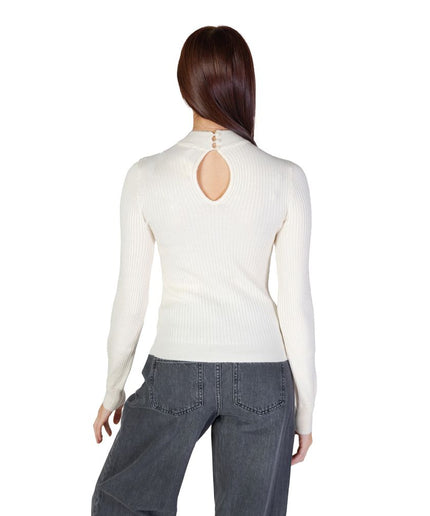 Only Cream Viscose Sweater