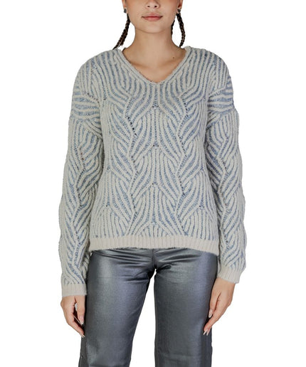 Only Blue Recycled Polyester Sweater