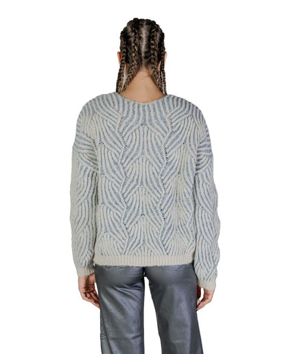 Only Blue Recycled Polyester Sweater