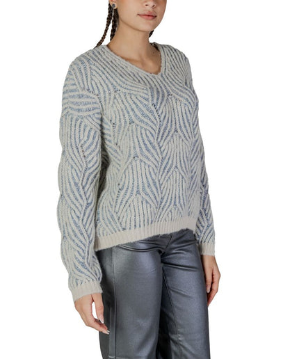 Only Blue Recycled Polyester Sweater