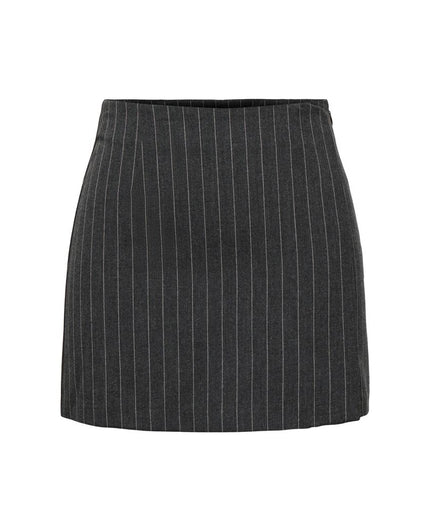 Only Gray Polyester Skirt