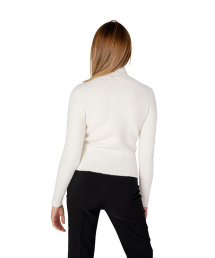 Guess White Polyamide Sweater