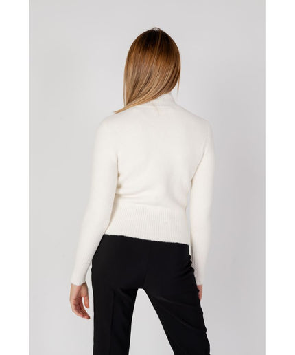 Guess White Polyamide Sweater