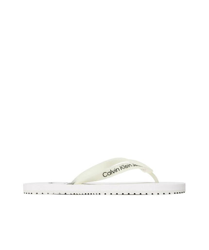 Calvin Klein Jeans White Polyethylene Sandal