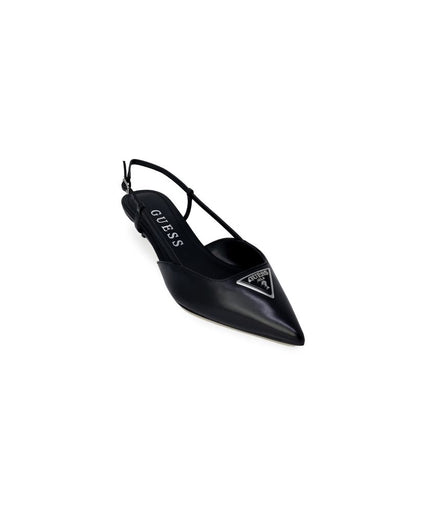 Guess Black Polyester Pump