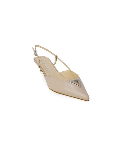 Guess Beige Polyester Pump