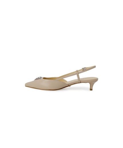 Guess Beige Polyester Pump