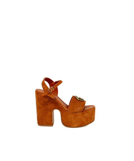 Guess Brown Suede Pump